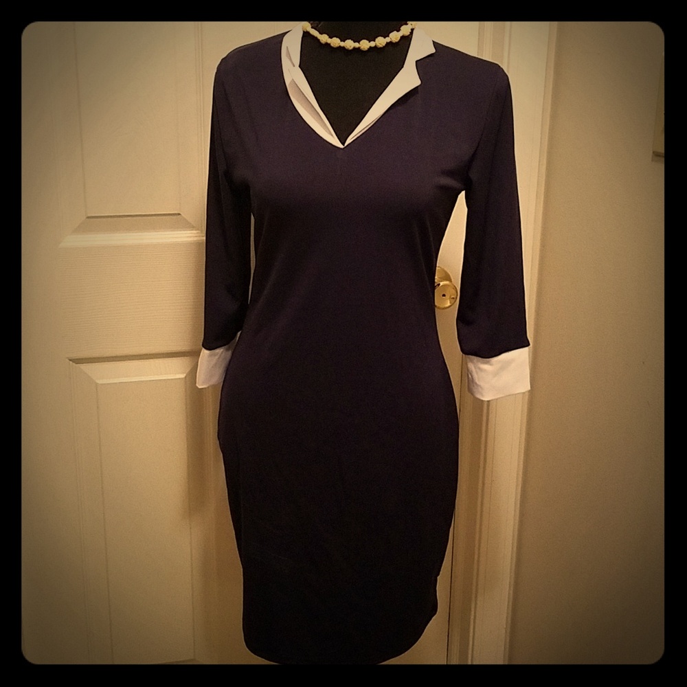 Navy dress
